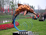 重庆铁皮雕塑铁艺雕塑动物雕塑制作 (1)