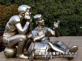 重庆不锈钢人物雕塑制作厂家