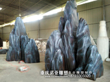 重庆泡沫假山雕刻-假石头泡沫道具雕塑制作