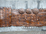 重庆浮雕锻铜雕塑 (3)